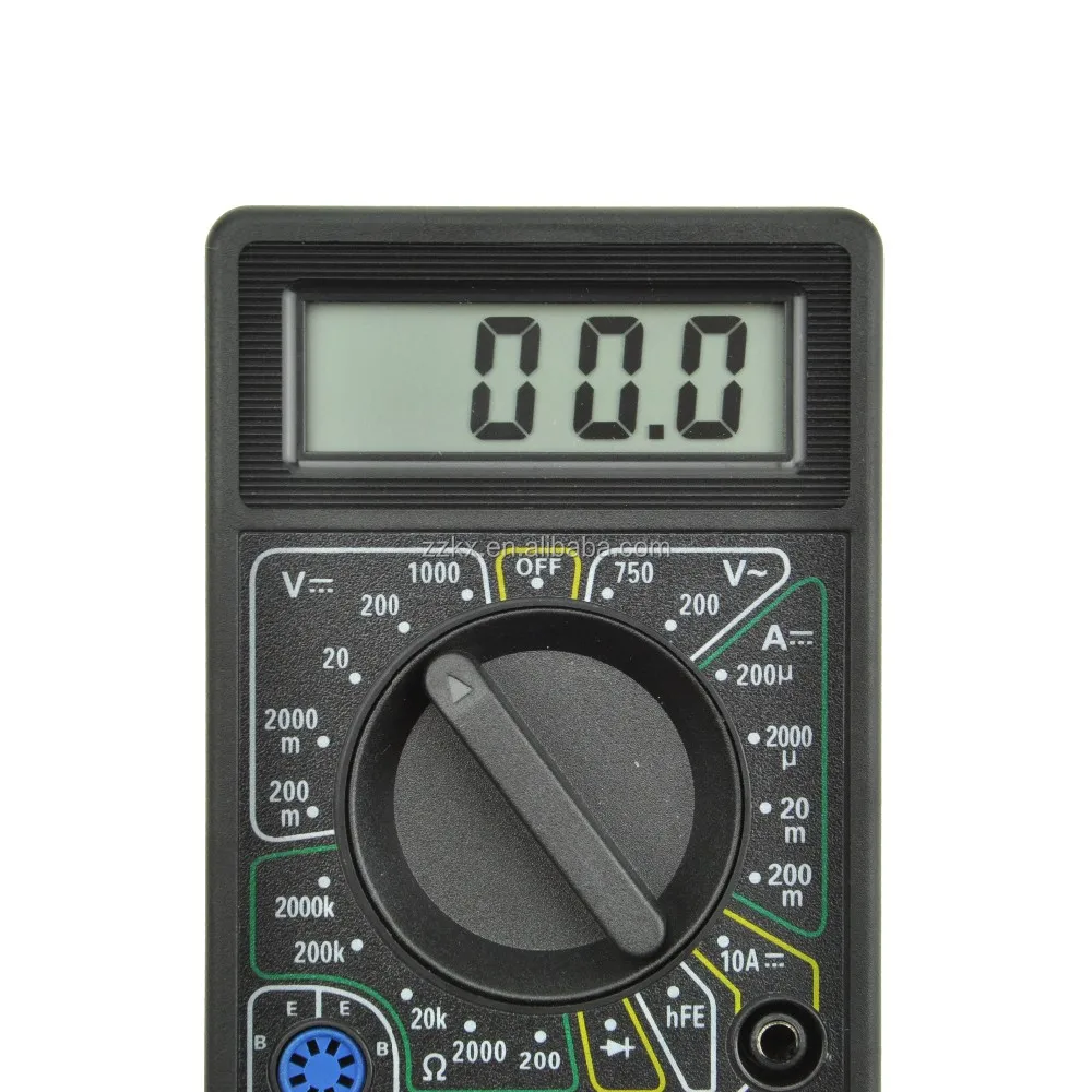Lcd Multimeter Dt830b Small Size Portable Digital Multitester Voltmeter ...