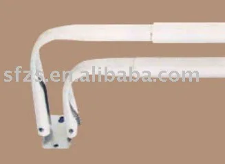 Double Curtain Rod Valance Rod Double Cafe Rod Bending Curtain Rod