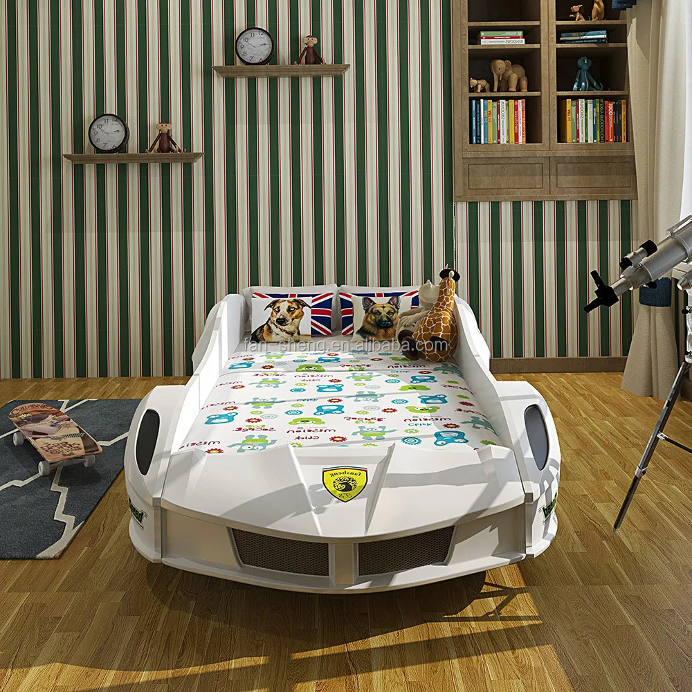Nieuwste model abs plastic kinderen/kids race auto bed specifieke ... Bed voor twee peuters