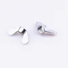 Wholesales DIN315 White zinc wing nuts with rounded wings