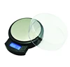 Alpha Scale AWS Supplier 600gx0.1g Factory New Design Round Design Digital Pocket Scale With Tray 10 Year Warranty