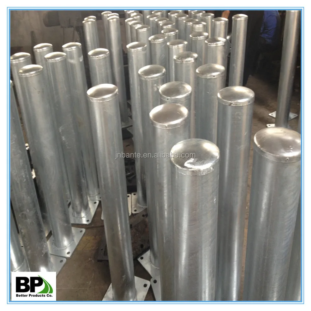 Steel Mounted Fixed Parking Safety Bollard