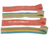 Halal sugar coated sour belt candy soft multi colors gummy jelly candy