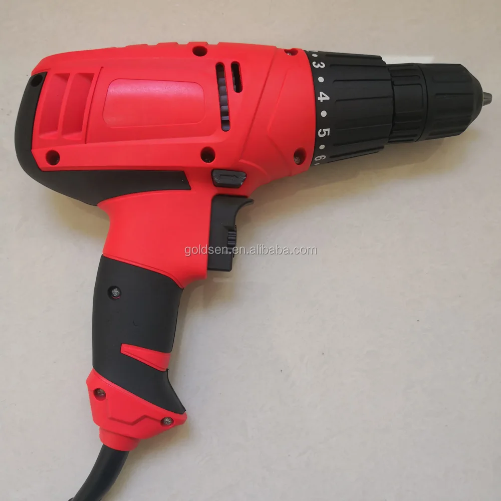 Tolhit 300w 10mm Cheap Price Red Portable Wall Steel Wood Drilling Mini
