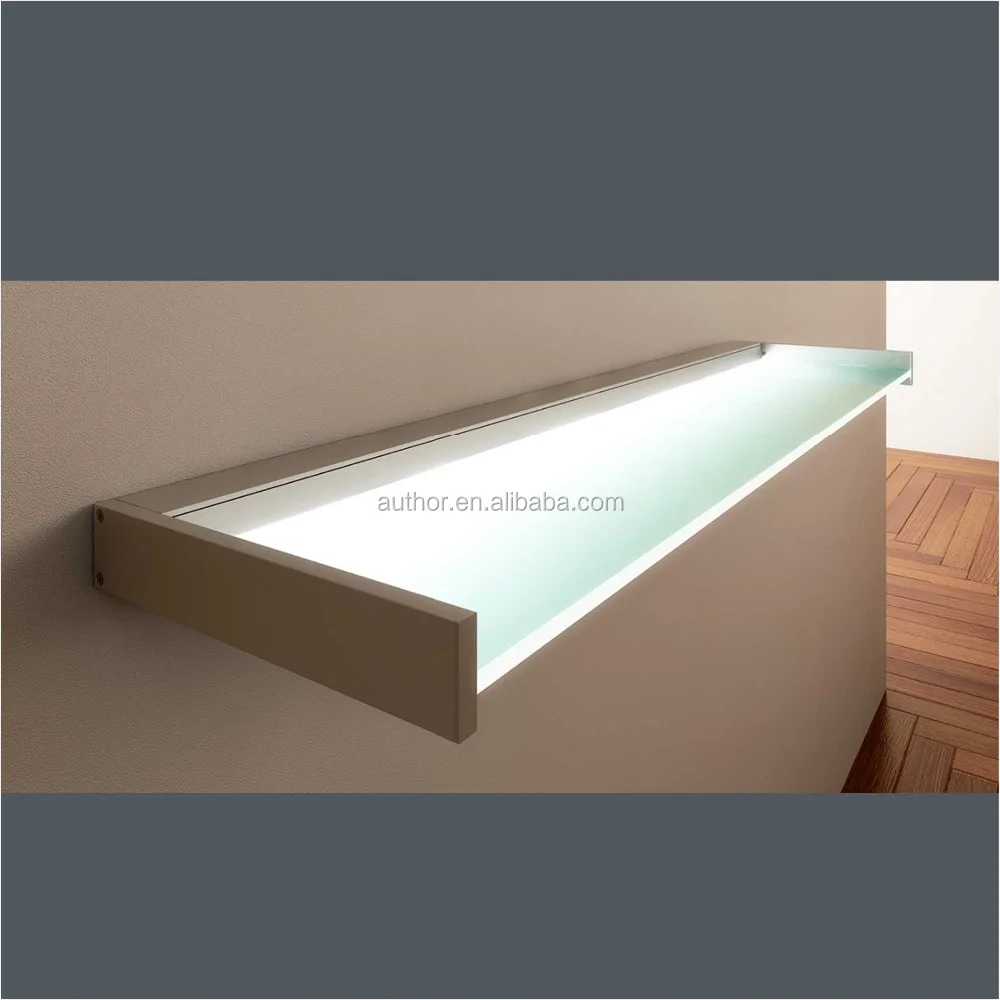 High Quality Led Illuminated Glass Cabinet Shelf Light For Kitchen And Display Buy Led Menerangi Rak Kaca Lampu
