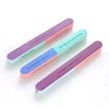 Wholesale Colorful Long Straight Nail Polishing Tools 6 Sided Nail Buffer Sanding File