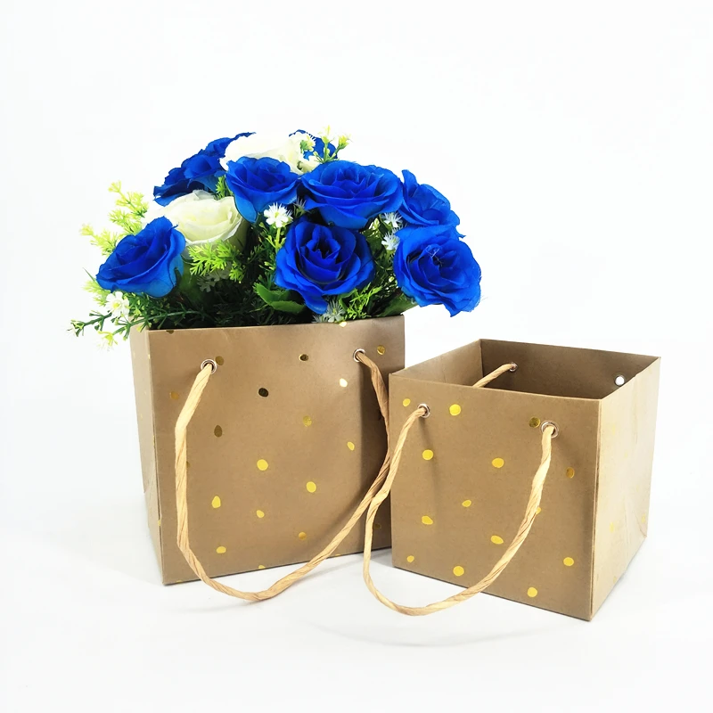 Custom Clear Plastic Fresh Flower Kraft Paper Packaging Bag Buy Fresh