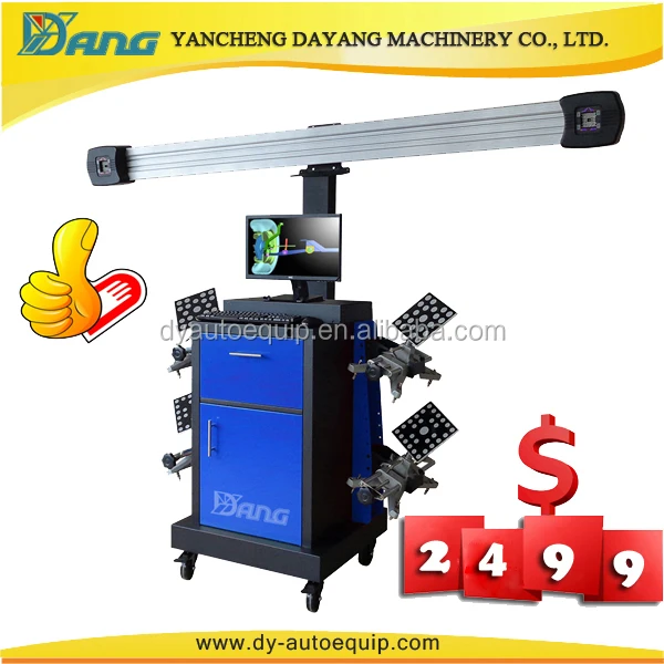 3d targets wheel alignment machine price for sale