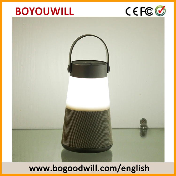 Led Light Waterproof Speaker With Camping Lantern Buy Outdoor Camping