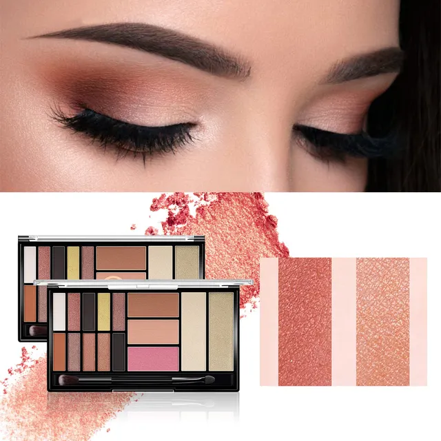 eyeshadow and blush