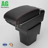 China Supplier New design Leather plastic universal coin case armrest box for car