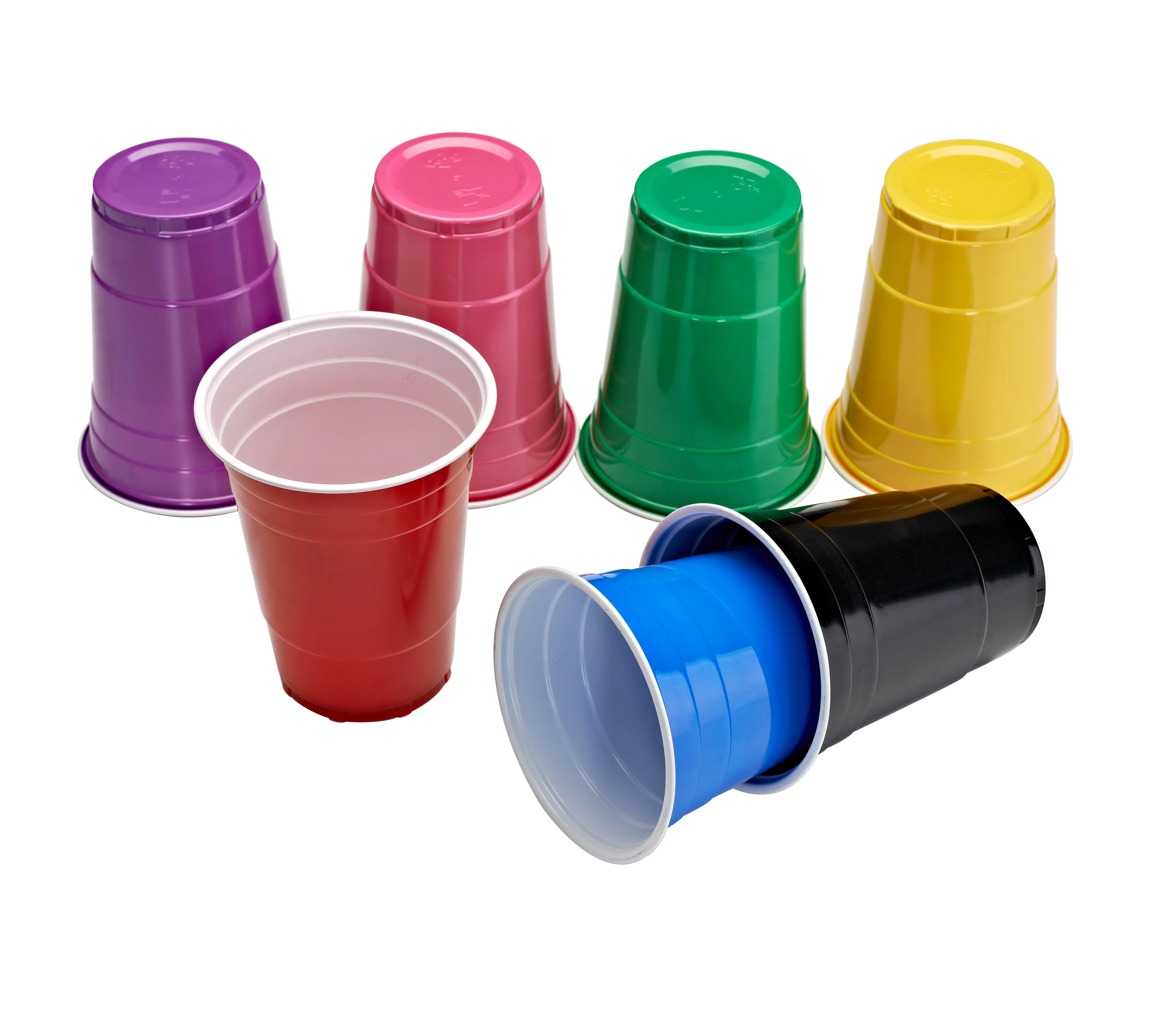 
Food Grade Wholesale PS Red Plastic Solo Party Cups 