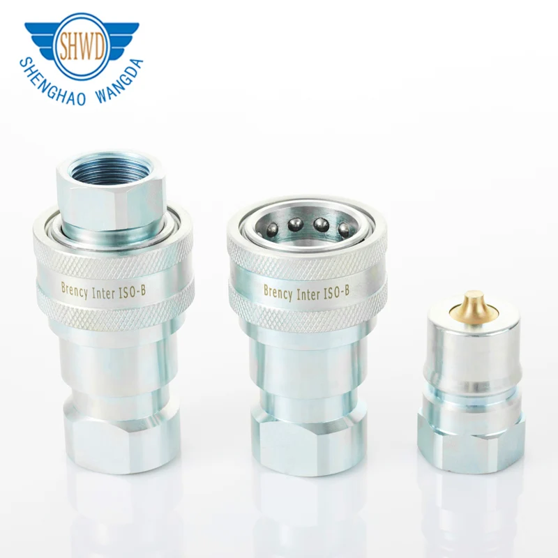 Stainless Steel Quick Connect Release Coupling Hydraulic Disconnect