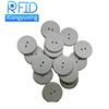 Diameter 25mm NFC ISO15693/14443a textile tracking ABS rfid button tag