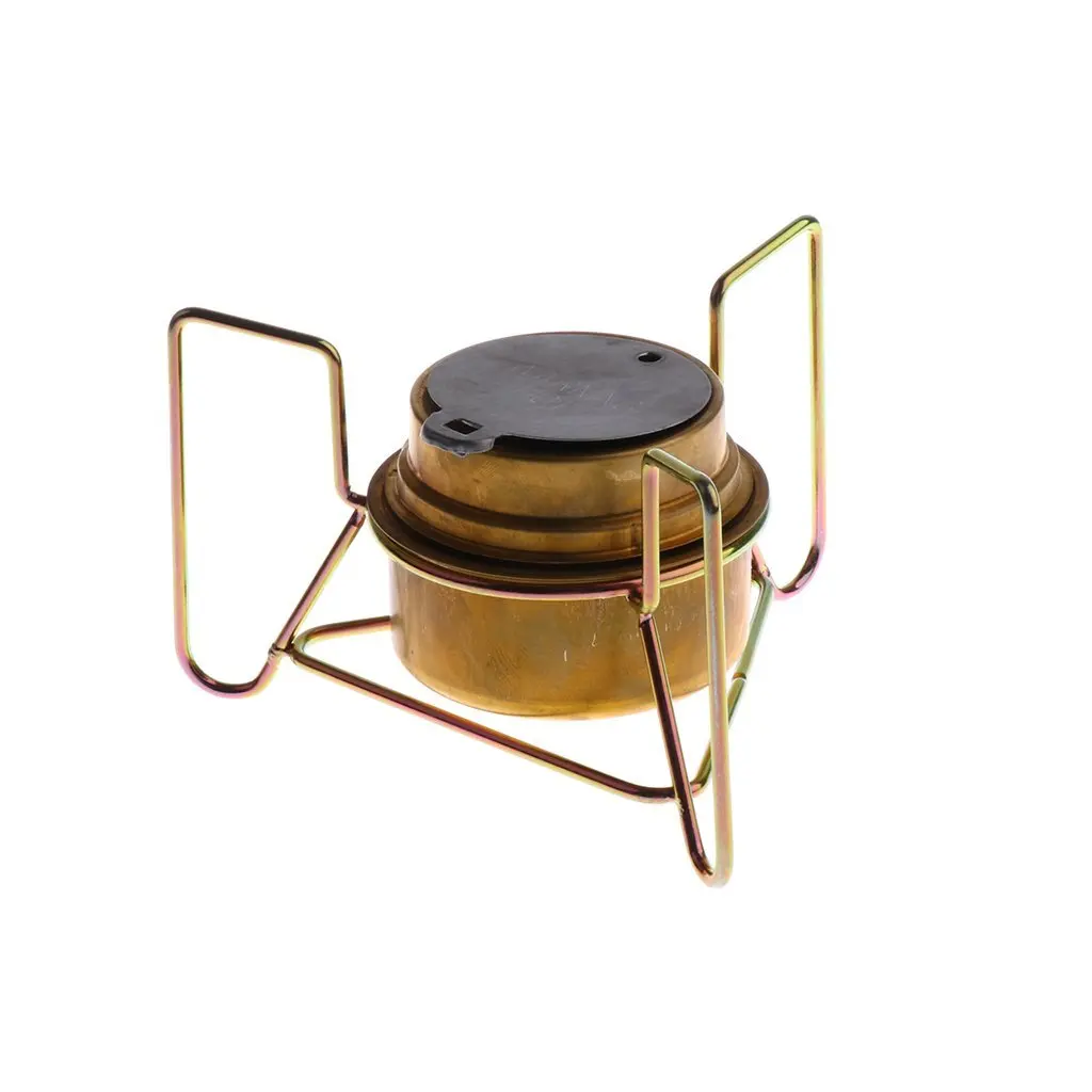 Homyl Stainless Steel Portable Folding Stove Stand Camping Hiking Picnic BBQ Cooking Tools