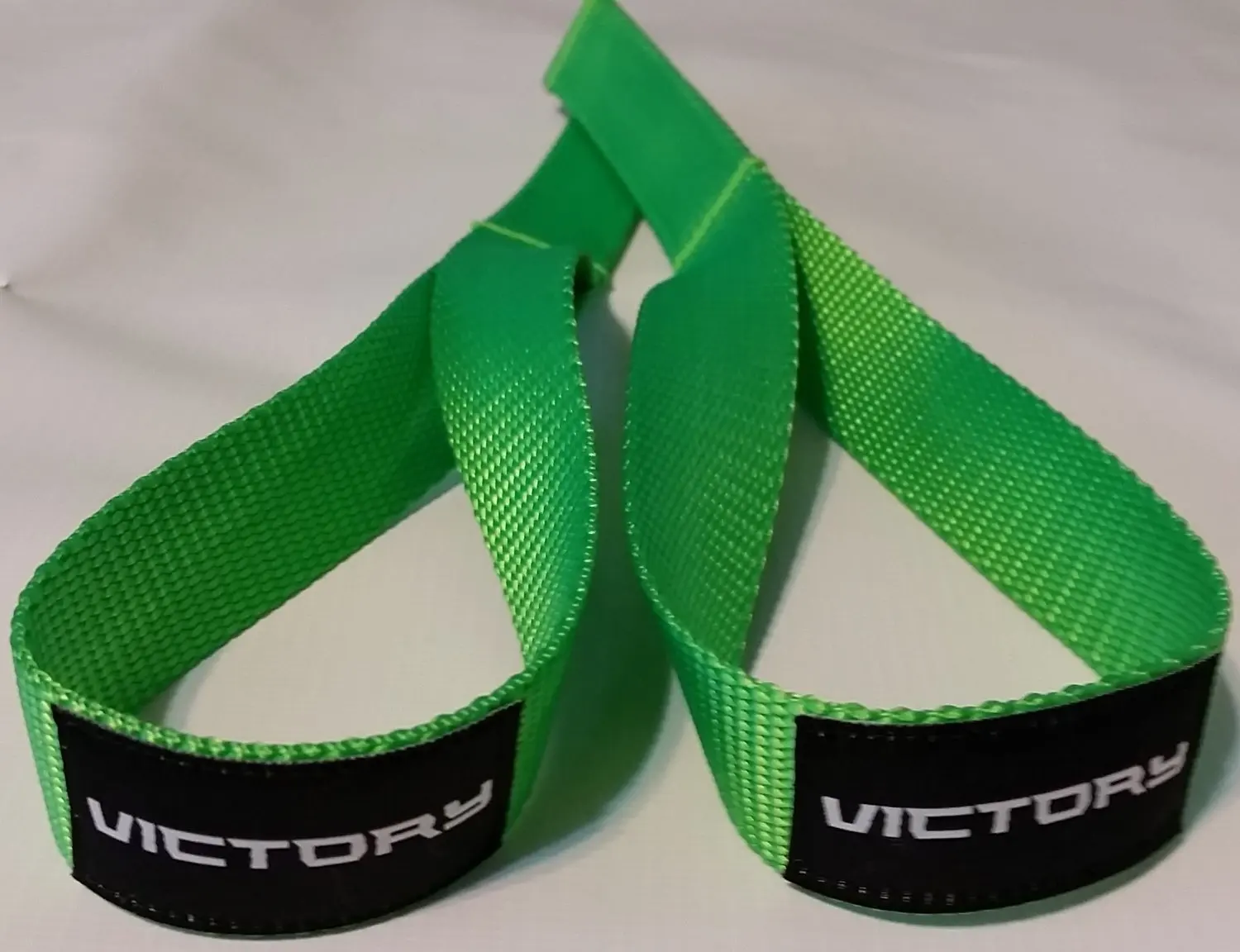 Buy Victory 1" Neon Green Quick Straps Weightlifting Straps Crossfit