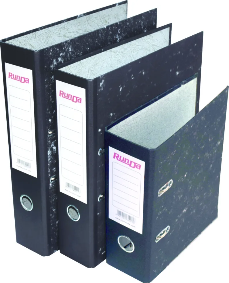 
Popular style 2'/3'A4 Marble Paper Lever Arch File 