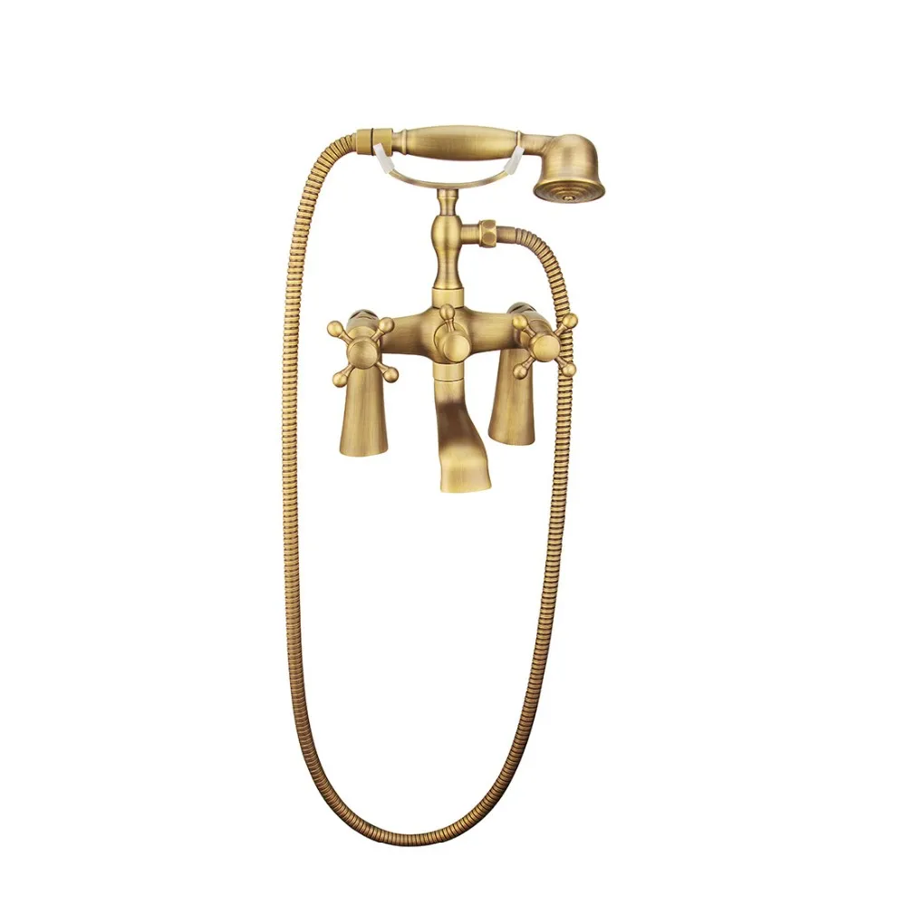 Wholesale high quality water saving antique cheap bath sets shower set