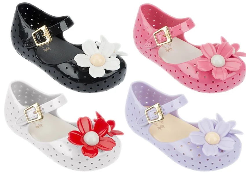mini melissa flower shoes