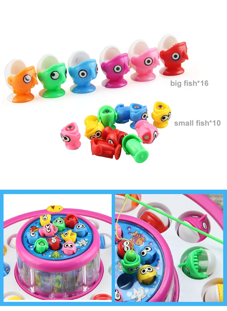 Music plastic electric magnetic toy fishing game.jpg