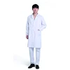 custom hospital doctors and nurses white cotton medical doctor gowns uniform china oem factory wholesale