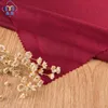 Huzhou high quality polyester dazzle promotion graduation gown fabric