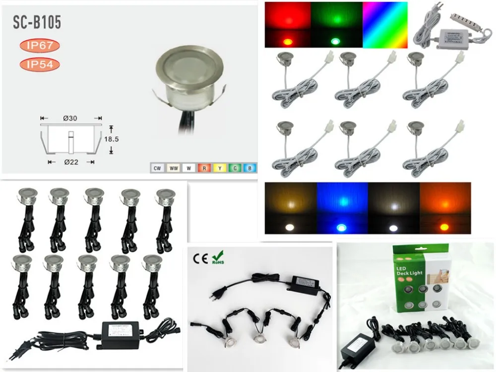 30mm 12v Stair Light Blue Led Step Light Scb105b Buy Blue Led Step