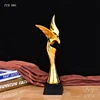 Cup Trophy Gold Plated Sports Award Cup Eagle Shaped Plastic Trophy