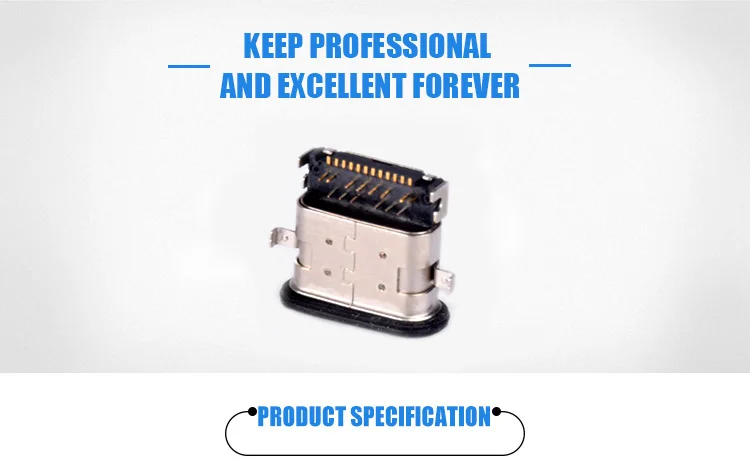 Wholesale Waterproof Female Type C Usb Connector