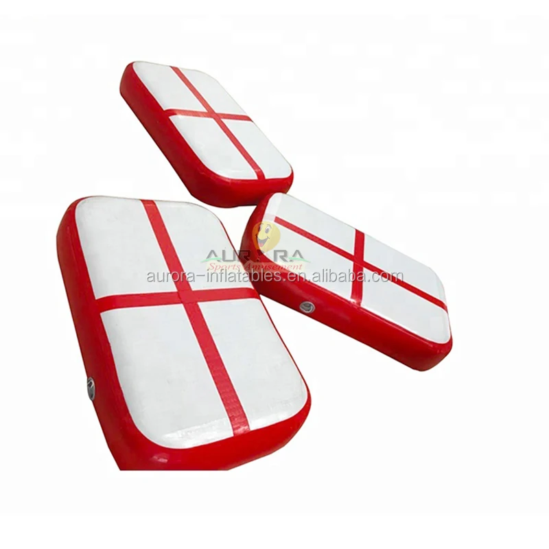 Wholesale Customized Color Mini Air Block Inflatable Mini Air Block Airtrack Factory Fitness Mat