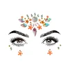 New Acrylic Adhesive Face Gems Rhinestone Jewel Sticker Festival Party Body Tattoo Stickers