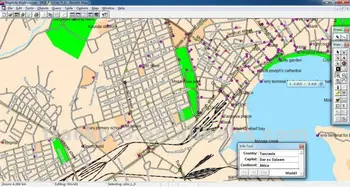 mozambique digital mapinfo tab map esri shp format map buy shp format