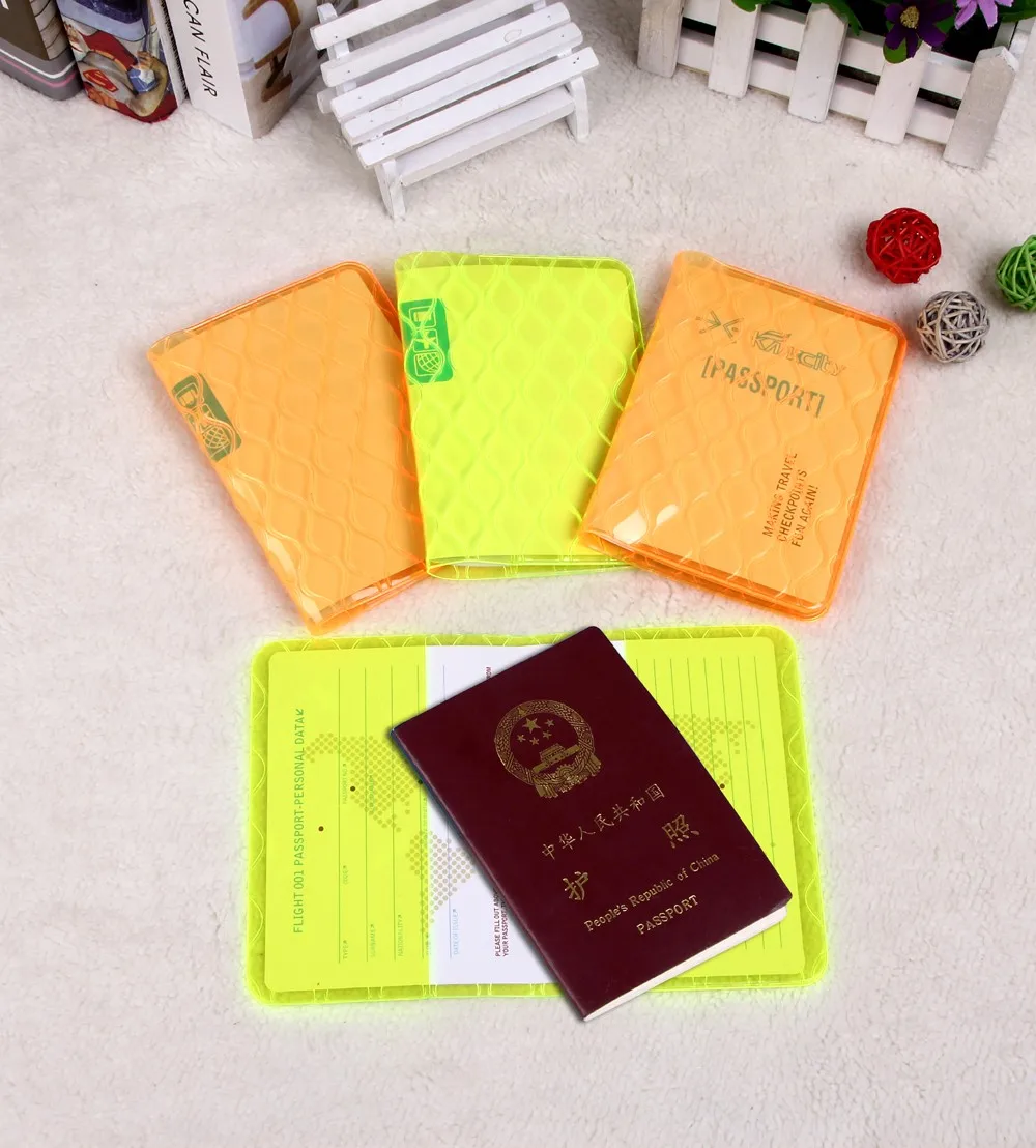 Custom Clear Plastic Passport Cover Clear Pvc Book Cover Buy Passport Coverclear Pvc Book 6532