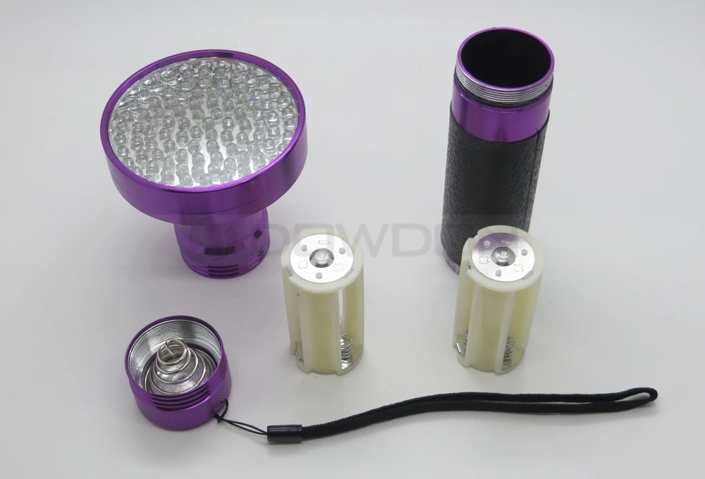 Black Light UV Flashlight 100 LED Pet Dog Cat Urine Detector Light Flashlight for Pet Urine Stains