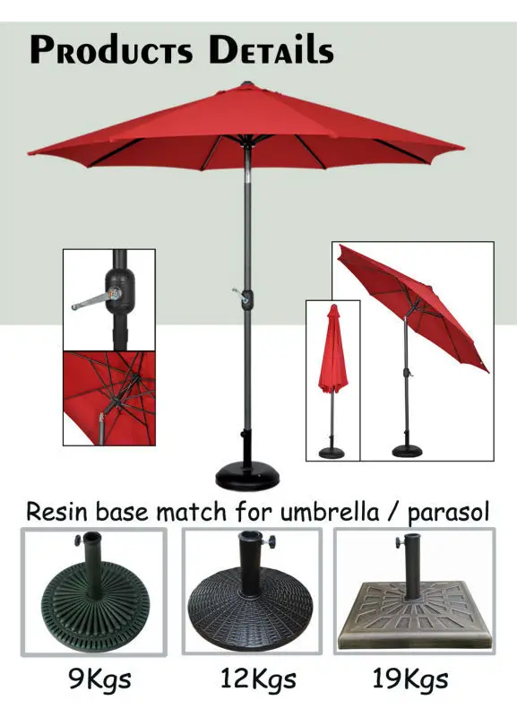 10ft 8 Ribs Umbrella Cover Canopy Patio Market Outdoor Umbrella Buy