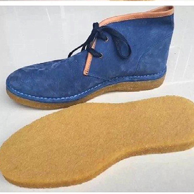 
High Quality New Design Colorful Crepe Rubber Outsole For Snow Boots 
