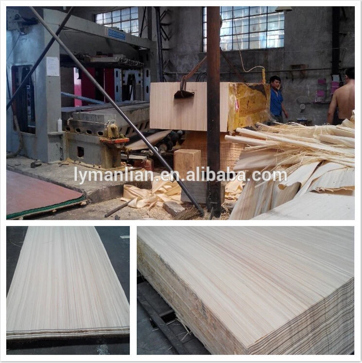 famous brand sliced cut white wood veneer for plywood Baiyi made