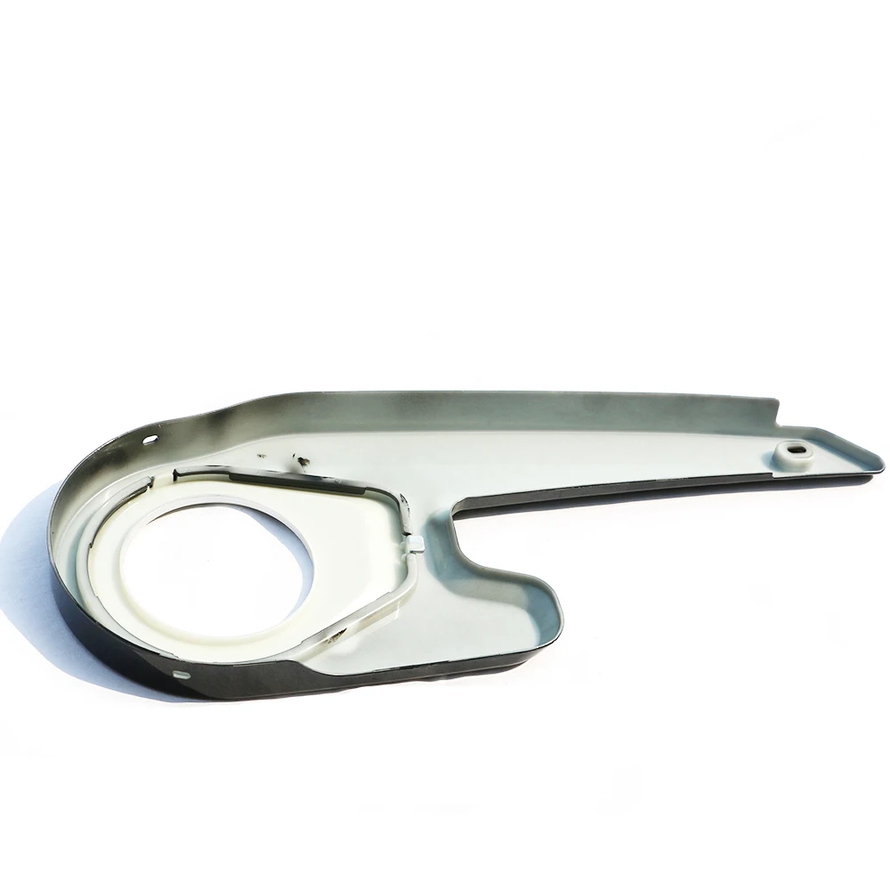 38 t 黑色和白色塑料自行车链盖保护卫士工具 kurbel 电动自行车链轮