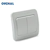 OUCHI New Arrivals Flush Mounted Push Button 250V Power Wall Switch
