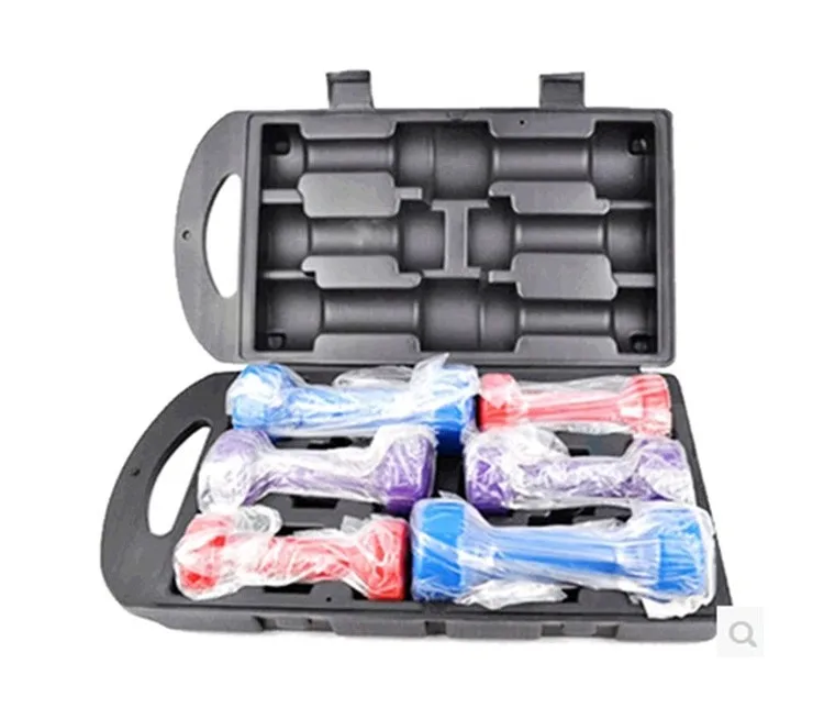 9kg 10kg Sets Vinyl Dipped Coated /neoprene Women Dumbbell Set Buy