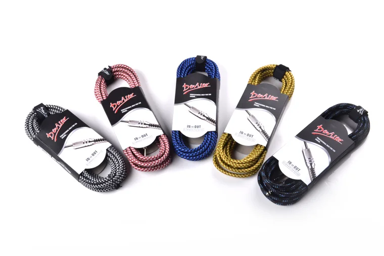 Guitar Cable 3m Smiger Electric Instrument Cable Bass Amp Cord For