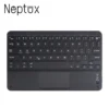 Cheap Tablet pc Keyboard Metal Brushed Panel Keyboard for Windows 10 Tablet pc Bluetooth Keyboard for IpadAir