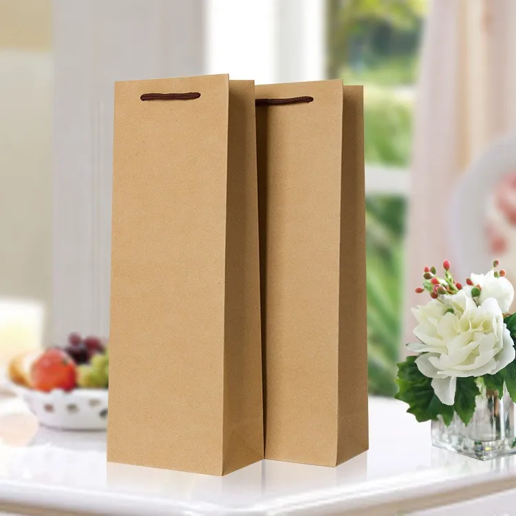 brown paper bags for wine bottles