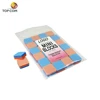 Sponge Board Foam nail file Mini Blocks 1 Inch 24 pcs Orange Blue shinning mini nail buffer block