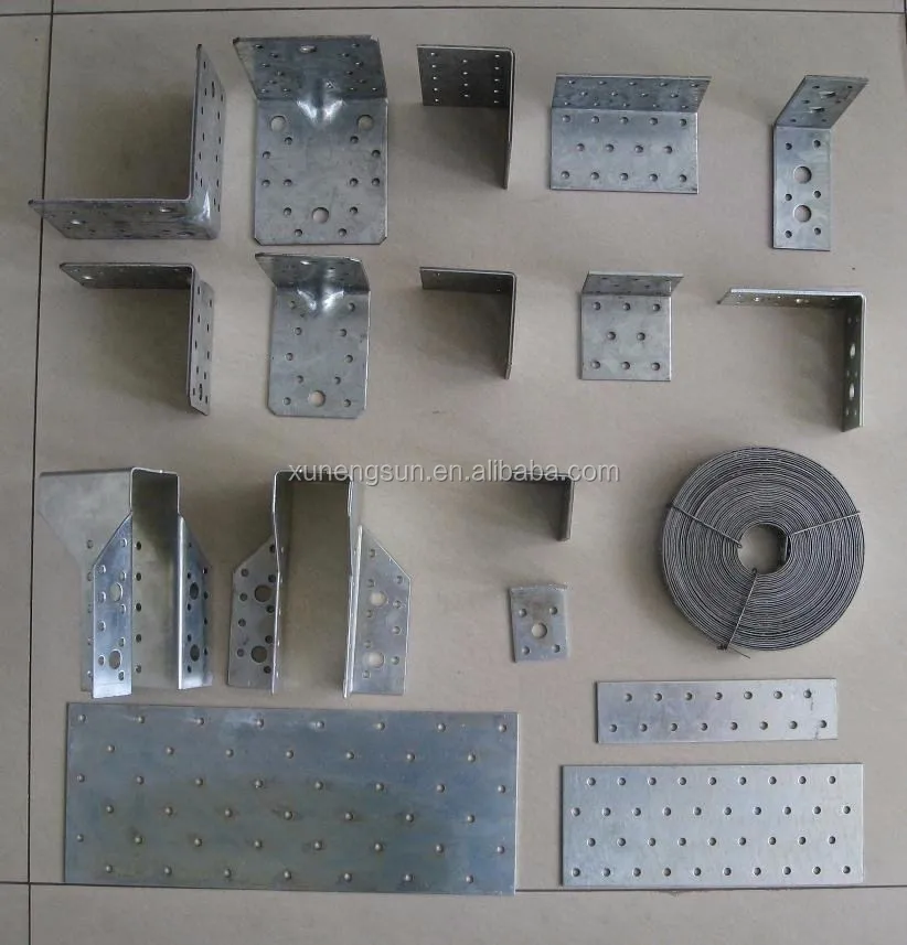 Galvanized Sheet Steel Wood Connector Joist Hanger For Construction