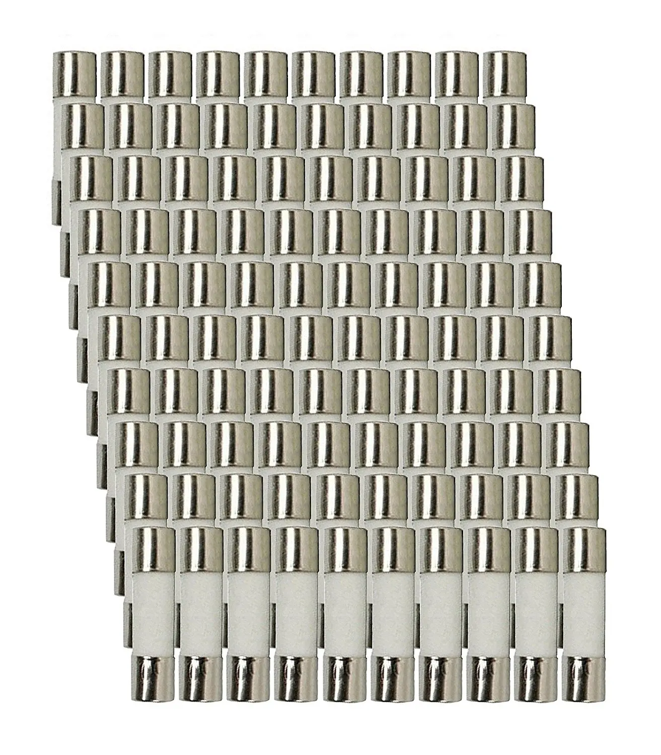 Bag of 100 uxcell 250V 15Amp Fast Blow 5 x 20mm Ceramic Fuses Fuse Links