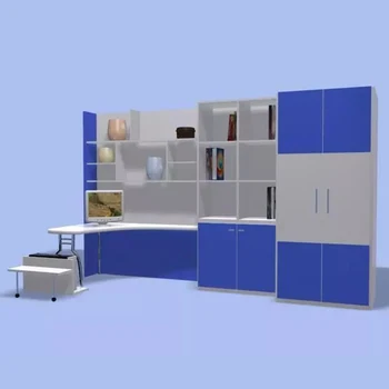 Children Bedroom Wardrobe Design With Computer Table Buy