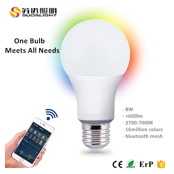 bluetooth controlled led light bulbs