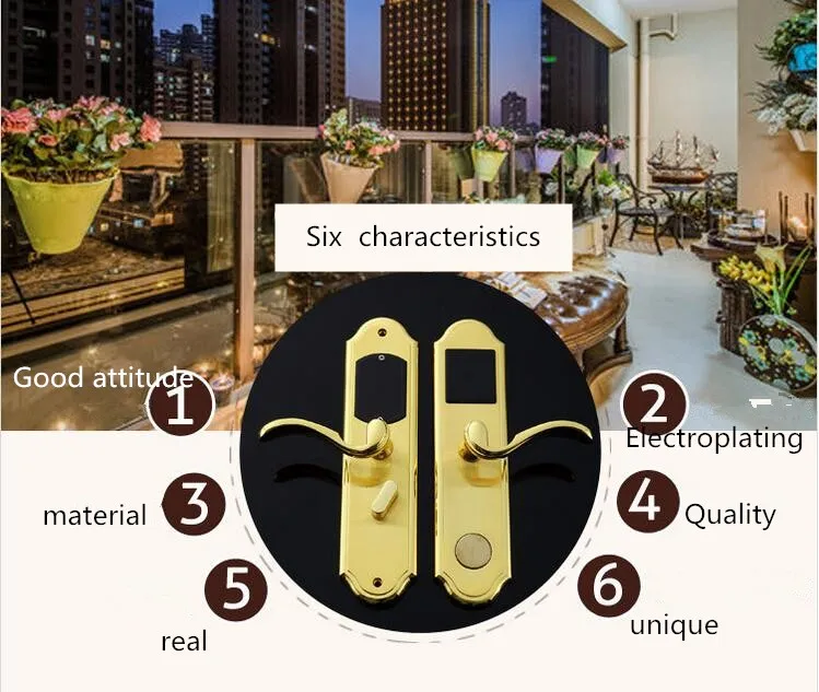 Most popular and well sold big hotel rfid card lock