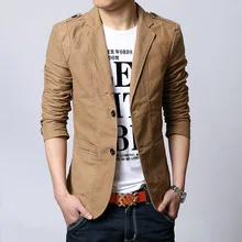 2014 Autumn New Men Blazer Fashion Slim casual blazer for Men Brand Mens suit Designer jacket outerwear men 3 colors M~XXXXXL